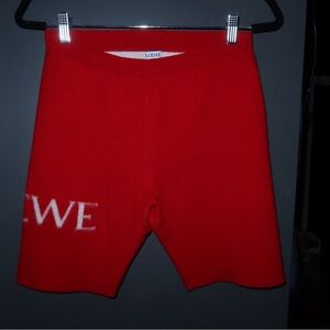 Loewe Cycling Shorts in wool